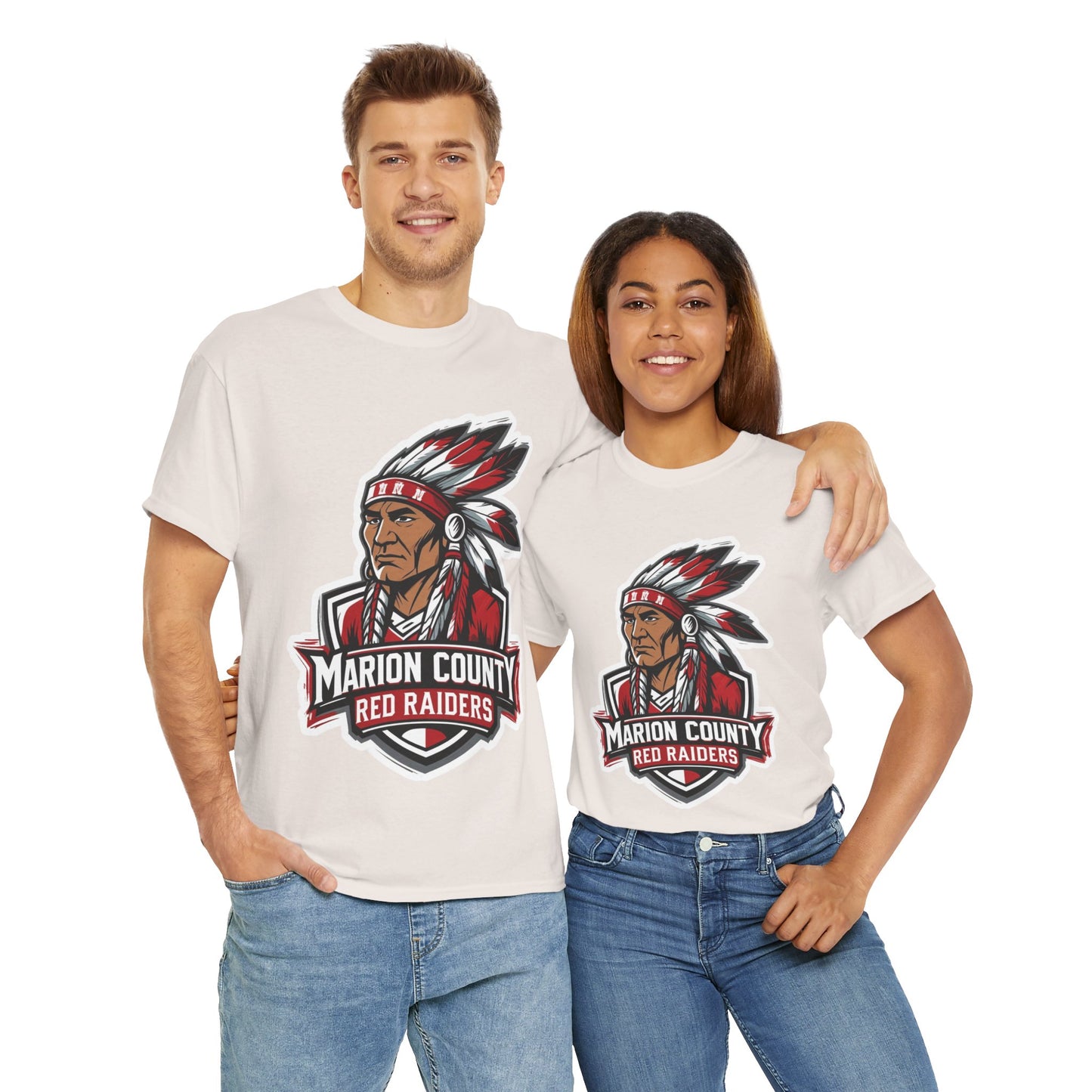 Adult Tee \ Marion County Red Raiders \ MC2