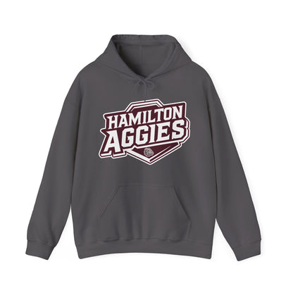 Adult Hoodie Sweatshirt \ Hamilton Aggies \ HA1