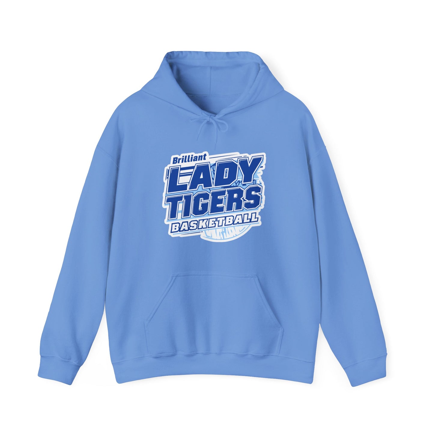 Adult Hoodie Sweatshirt \ Brilliant Tigers Basketball \ BTBKG2