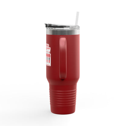 40oz Insulated Tumbler \ Marion County Red Raiders Band \ MCB1