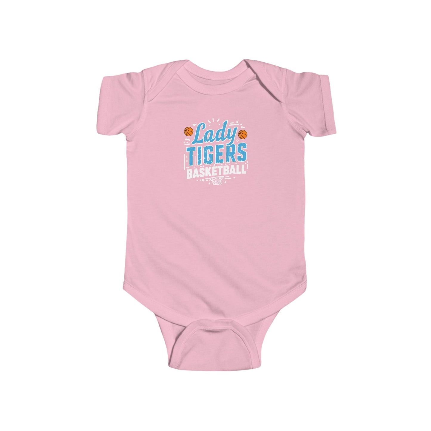 Short Sleeve Baby Bodysuit \ Brilliant Tigers Basketball \ BTBKG1