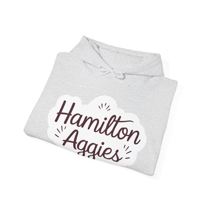 Adult Hoodie Sweatshirt \ Hamilton Aggies \ HAG1