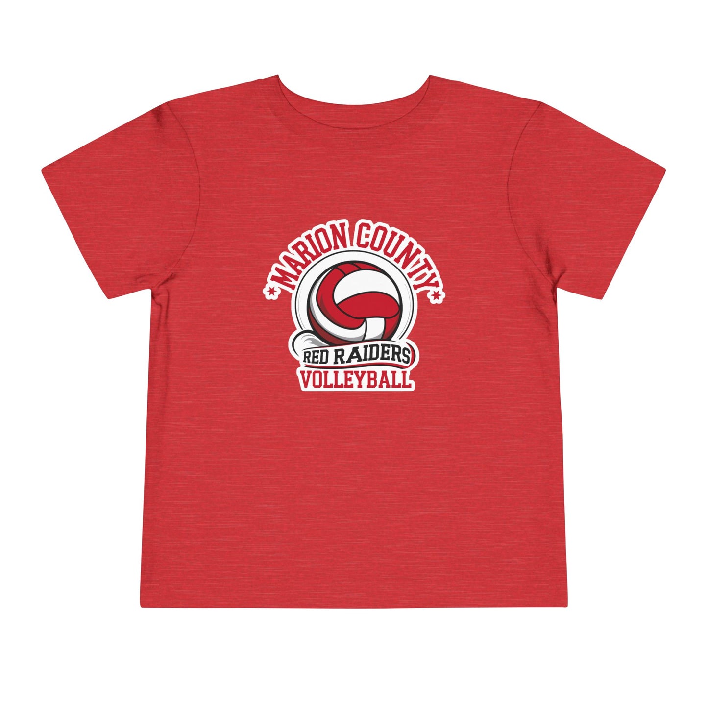Toddler Tee \ Marion County Red Raiders Volleyball \ MCV1