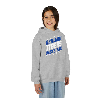 Youth Hoodie Sweatshirt \ Brilliant Tigers Basketball \ BTBK2