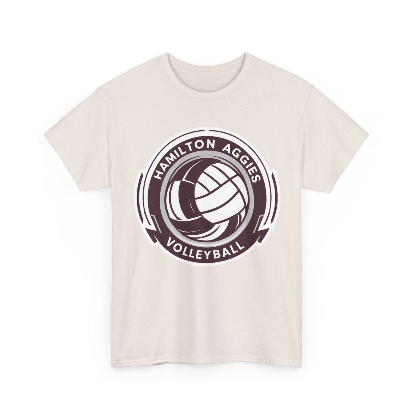 Adult Tee \ Hamilton Aggies Volleyball \ HAV1