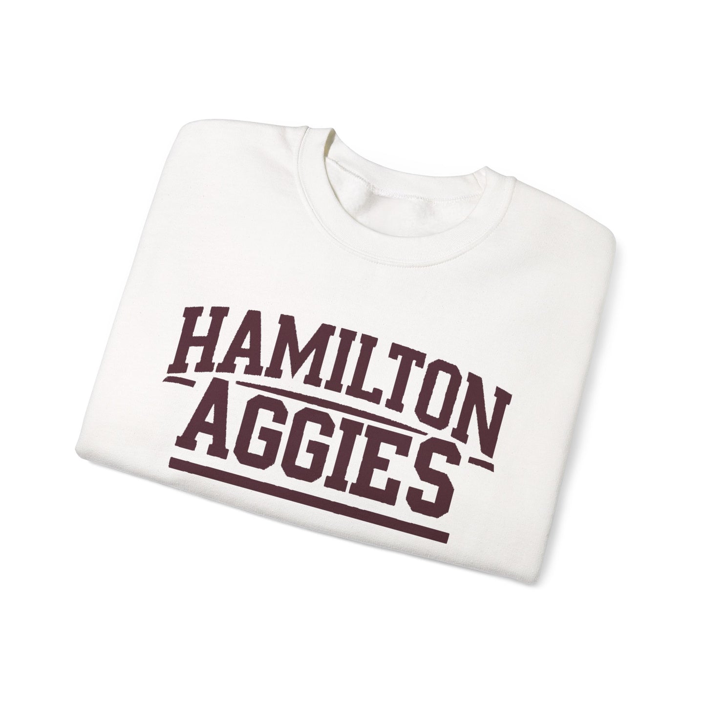 Adult Crewneck Sweatshirt \ Hamilton Aggies \ HA2