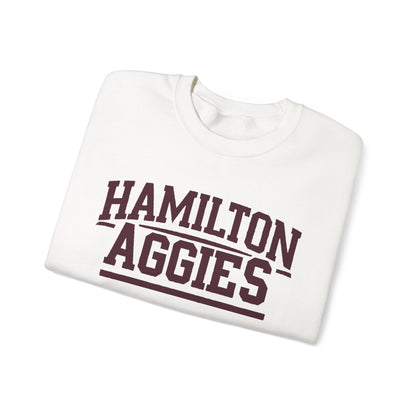 Adult Crewneck Sweatshirt \ Hamilton Aggies \ HA2