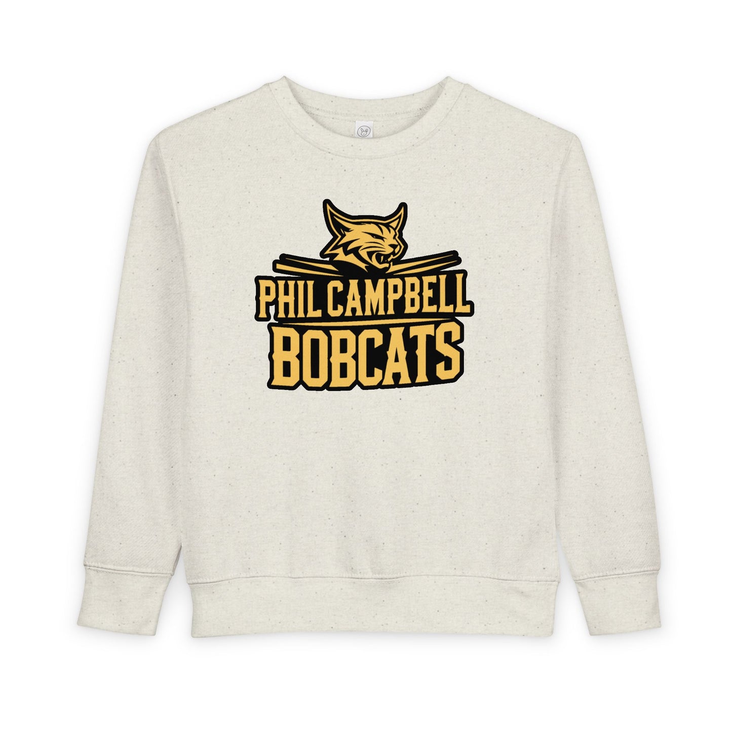 Toddler Crewneck Sweatshirt \ Phil Campbell Bobcats \ PCB2