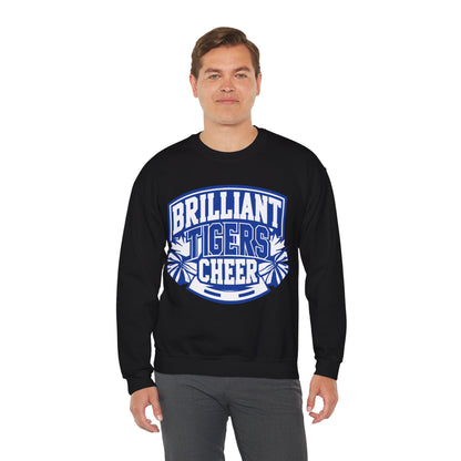 Adult Crewneck Sweatshirt \ Brilliant Tigers Cheer \ BTC1