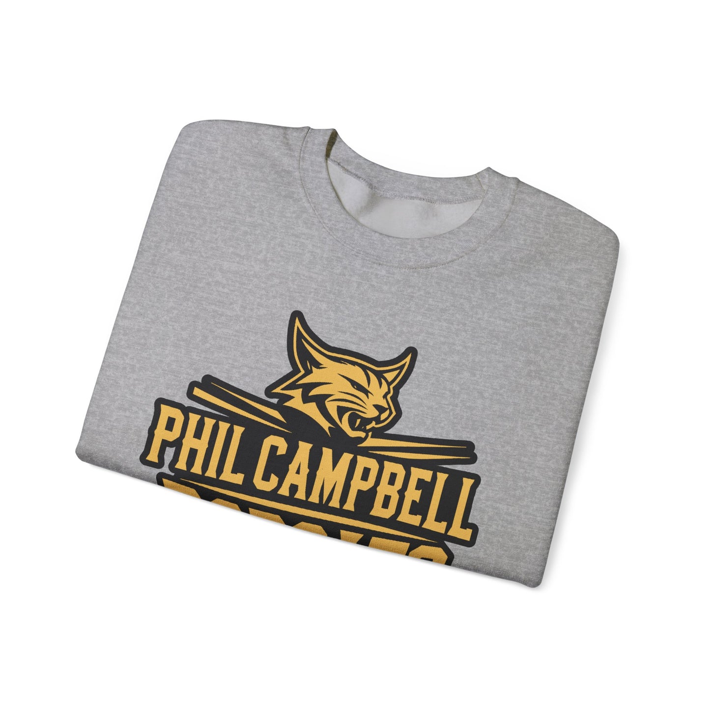 Adult Crewneck Sweatshirt \ Phil Campbell Bobcats \ PCB2