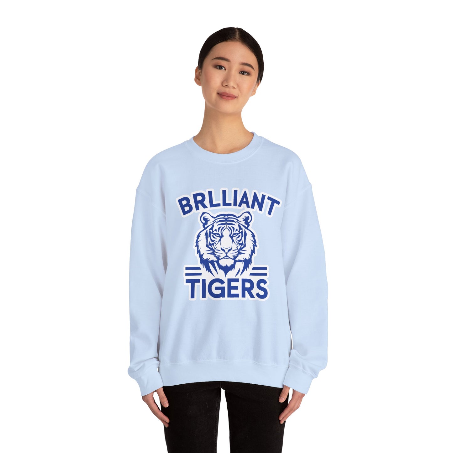Adult Crewneck Sweatshirt \ Brilliant Tigers \ BT1