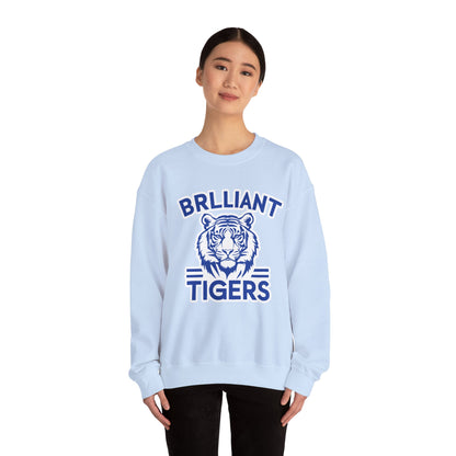 Adult Crewneck Sweatshirt \ Brilliant Tigers \ BT1