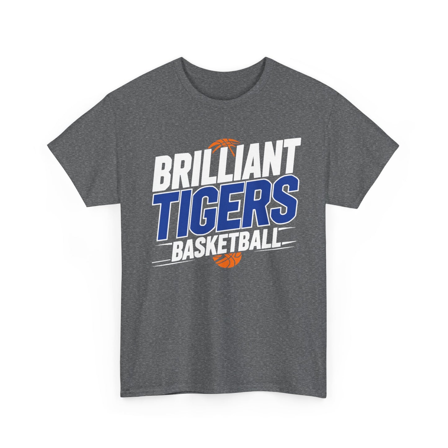 Adult Tee \ Brilliant Tigers Basketball \ BTBK1