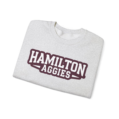 Adult Crewneck Sweatshirt \ Hamilton Aggies \ HA3