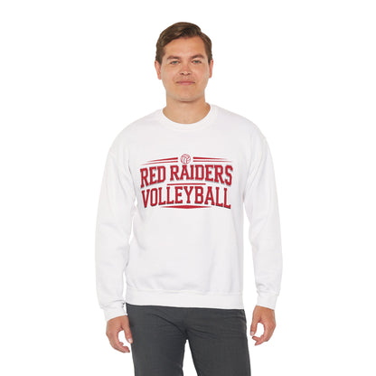 Adult Crewneck Sweatshirt \ Marion County Red Raiders Volleyball \ MCV2