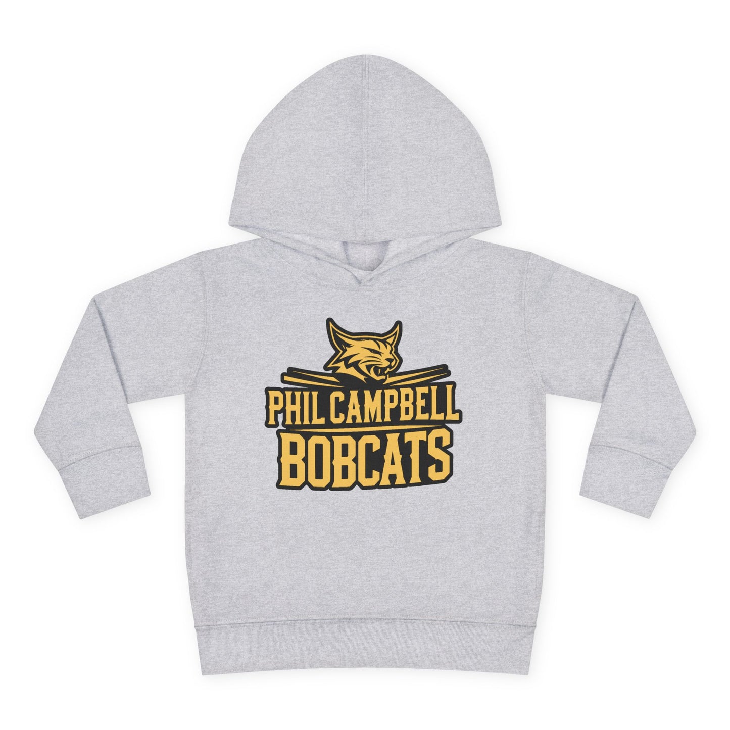 Toddler Hoodie Sweatshirt \ Phil Campbell Bobcats \ PCB2