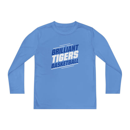 Youth Long Sleeve Tee \ Brilliant Tigers Basketball \ BTBK2