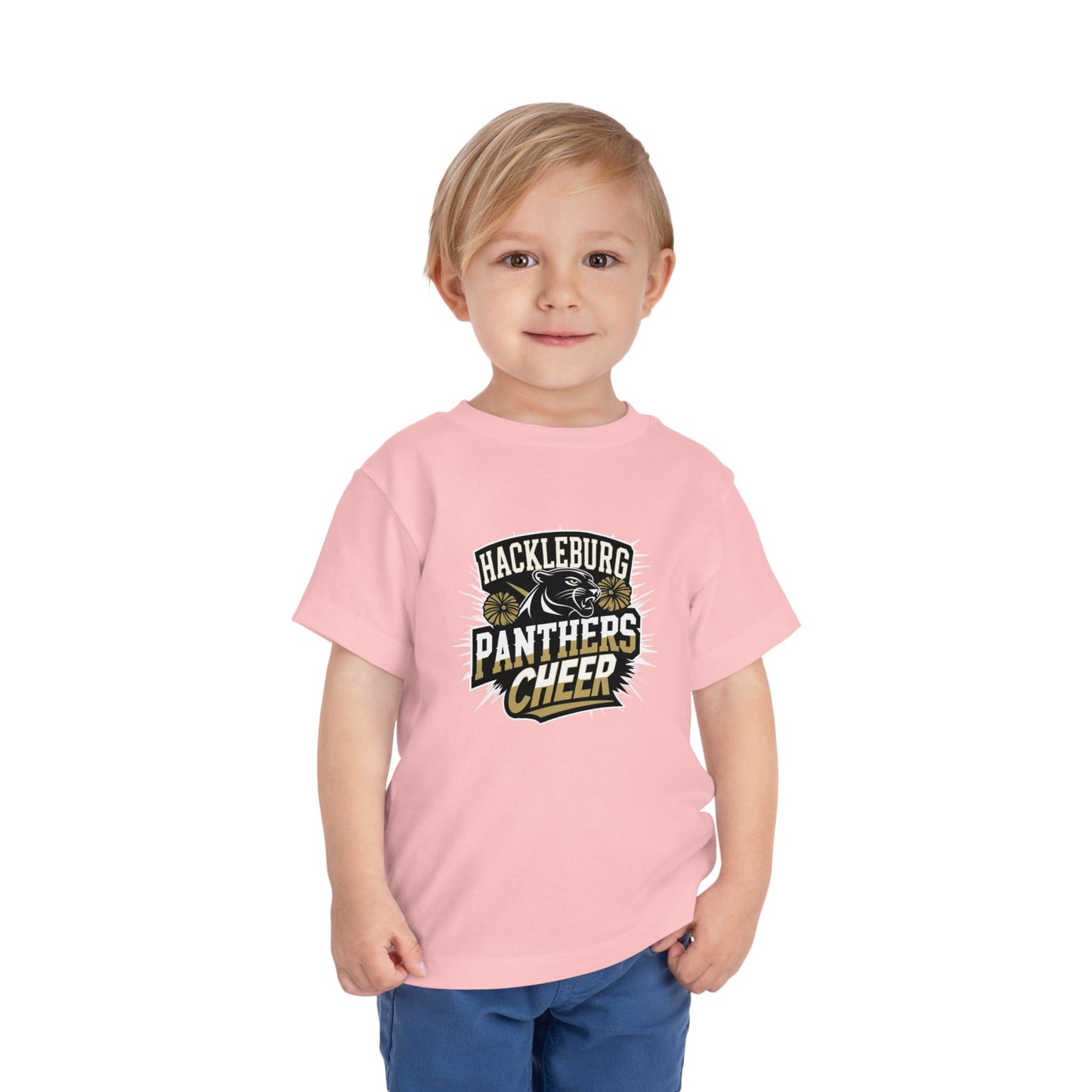 Toddler Tee \ Hackleburg Panthers Cheer \ HPC1