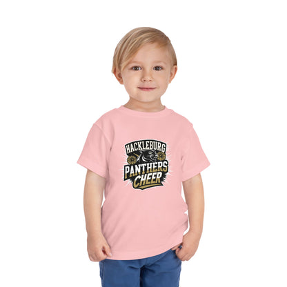 Toddler Tee \ Hackleburg Panthers Cheer \ HPC1