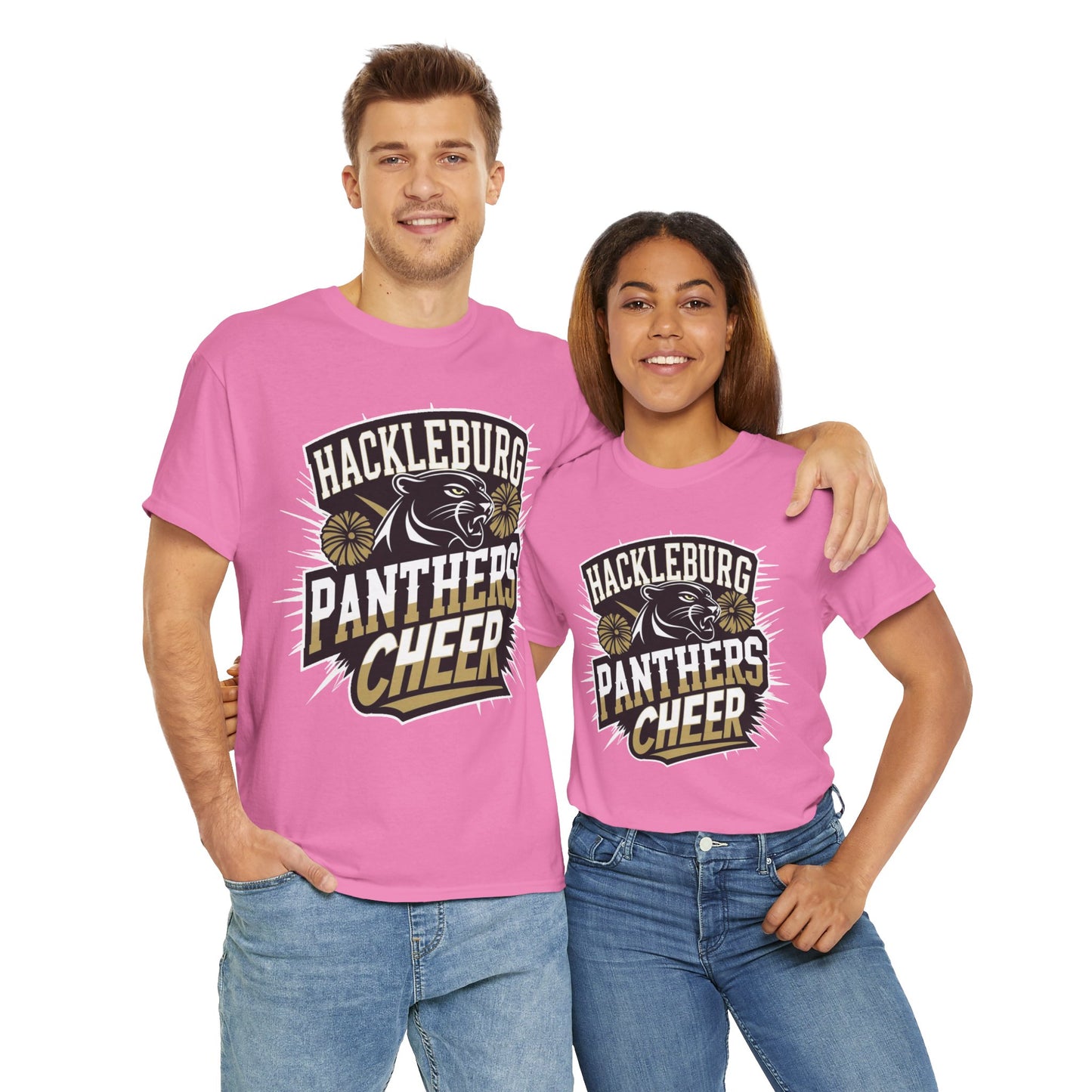 Adult Tee \ Hackleburg Panthers Cheer \ HPC1