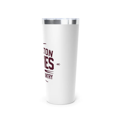 22oz Copper Insulated Tumbler \ Hamilton Aggies Cross-Country \ HCC1
