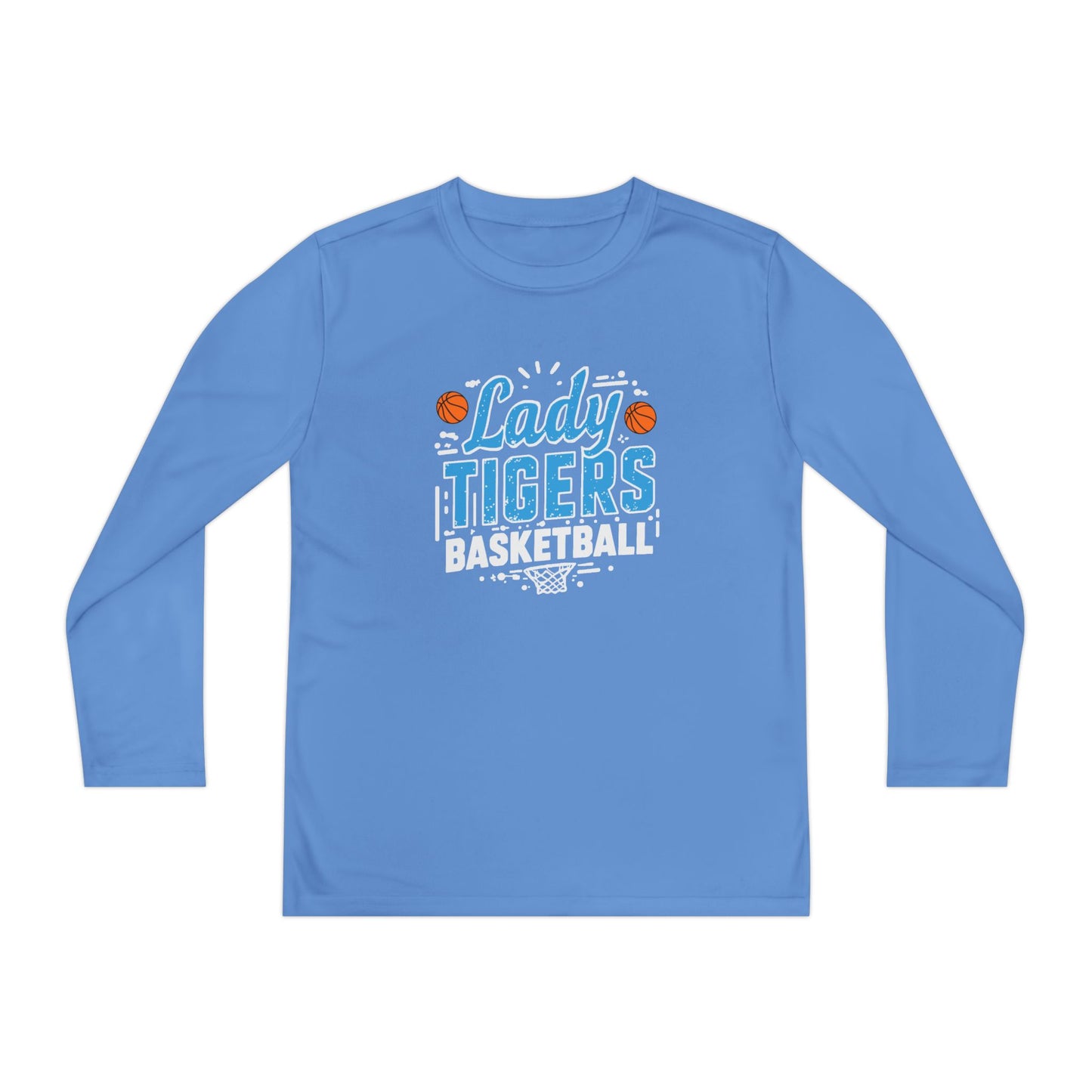 Youth Long Sleeve Tee \ Brilliant Tigers Basketball \ BTBKG1