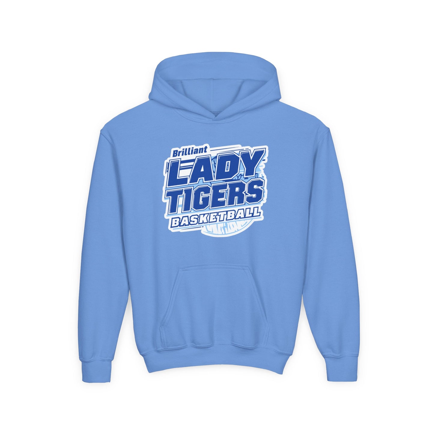 Youth Hoodie Sweatshirt \ Brilliant Tigers Basketball \ BTBKG2