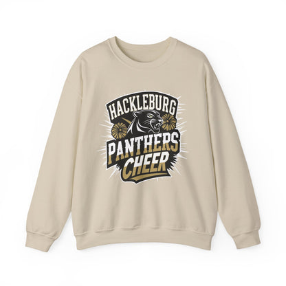Adult Crewneck Sweatshirt \ Hackleburg Panthers Cheer \ HPC1
