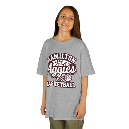 Youth Tee \ Hamilton Aggies Basketball \ HABBG1