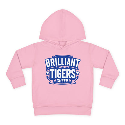 Toddler Hoodie Sweatshirt \ Brilliant Tigers Cheer \ BTC2