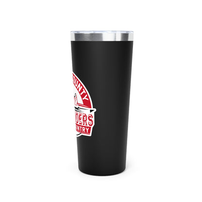 22oz Copper Insulated Tumbler \ Marion County Red Raiders Cross-Country \ MCCC1
