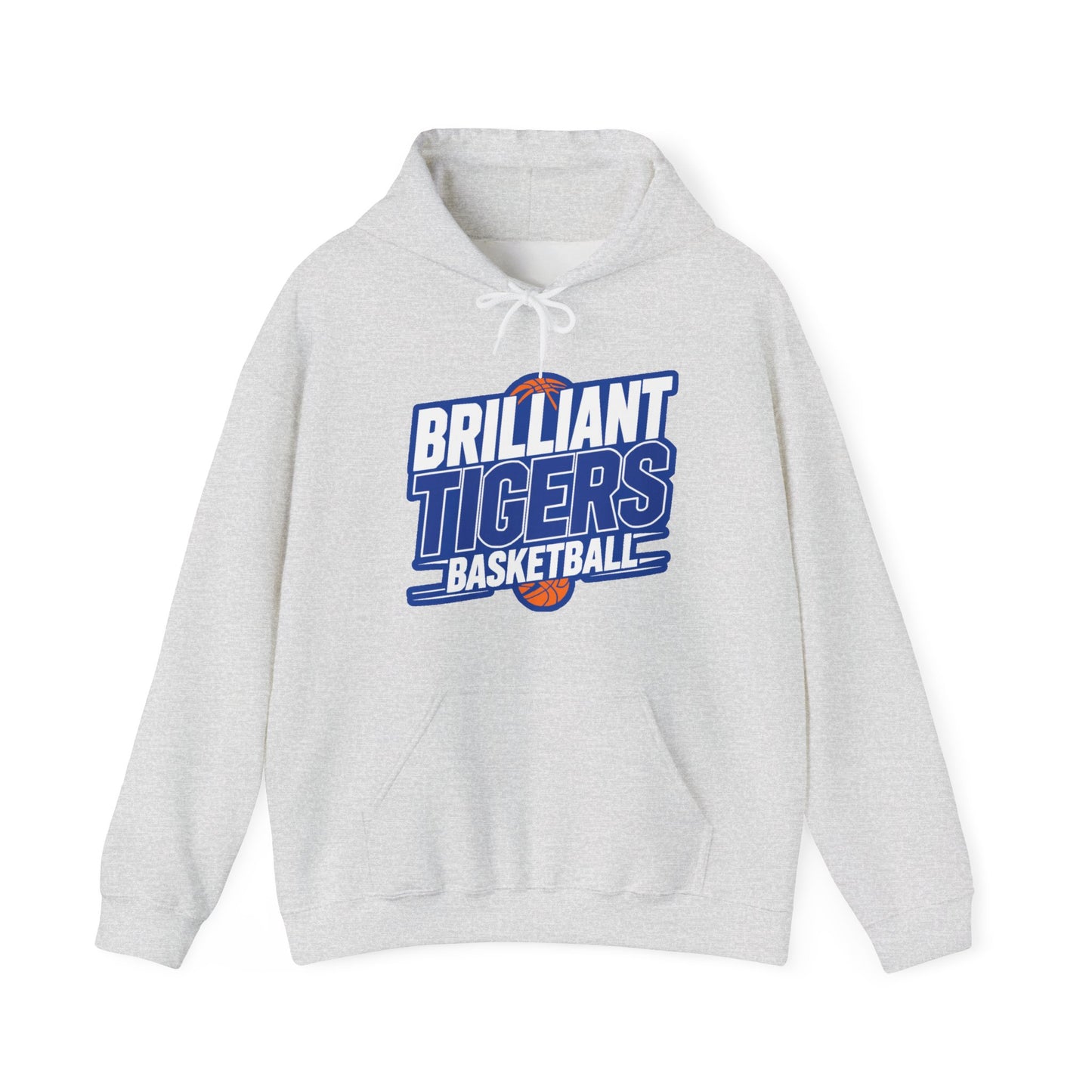 Adult Hoodie Sweatshirt \ Brilliant Tigers Basketball \ BTBK1