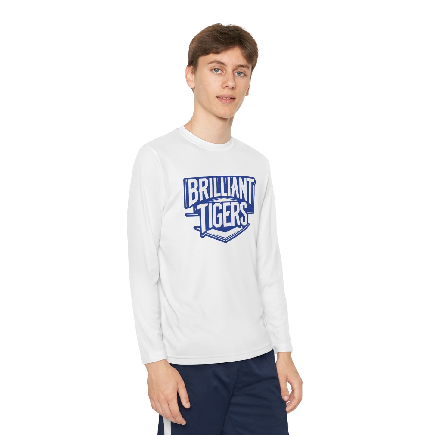 Youth Long Sleeve Tee \ Brilliant Tigers \ BT2