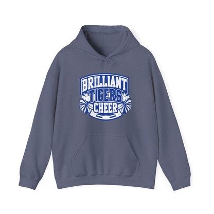 Adult Hoodie Sweatshirt \ Brilliant Tigers Cheer \ BTC1