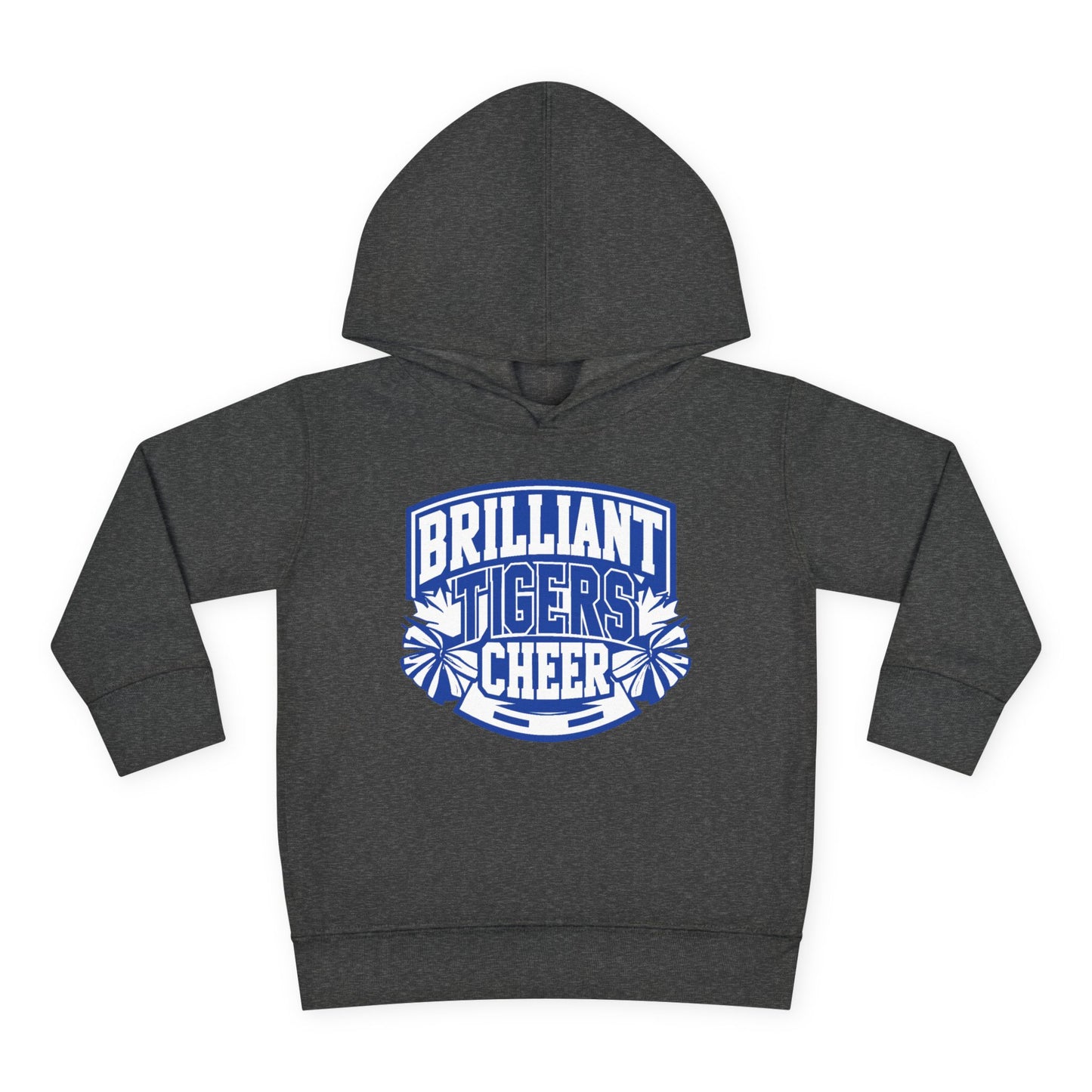 Toddler Hoodie Sweatshirt \ Brilliant Tigers Cheer \ BTC1