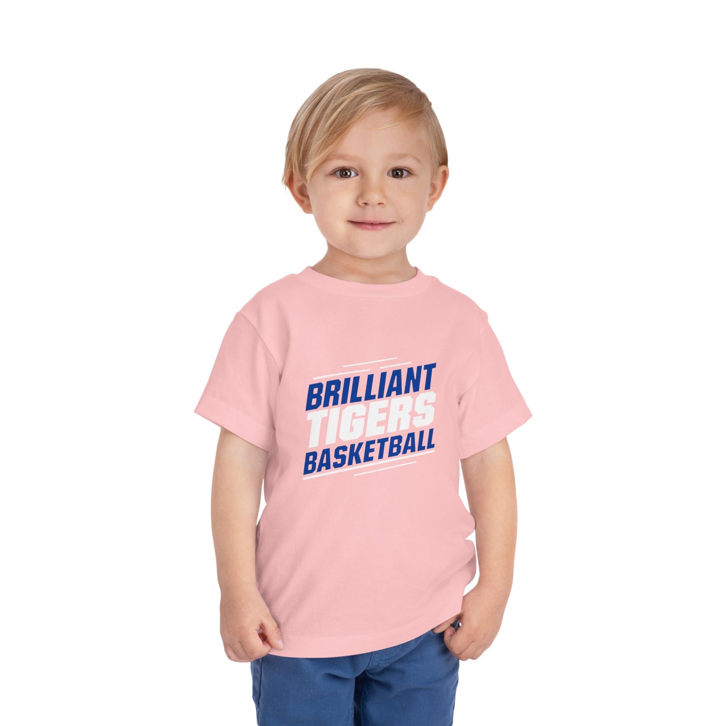 Toddler Tee \ Brilliant Tigers Basketball \ BTBK2