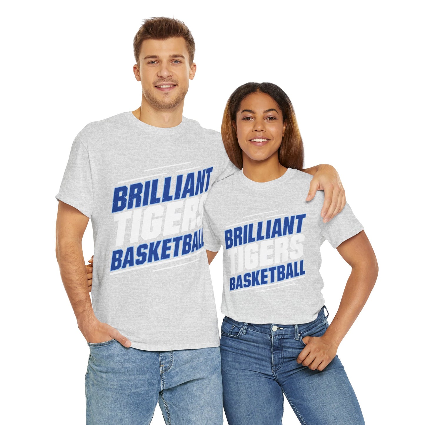Adult Tee \ Brilliant Tigers Basketball \ BTBK2