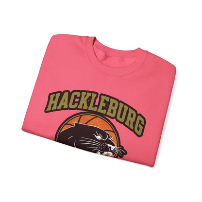 Adult Crewneck Sweatshirt \ Hackleburg Panther Basketball \ HPBK1