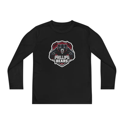Youth Long Sleeve Tee \ Phillips Bears \ PB2