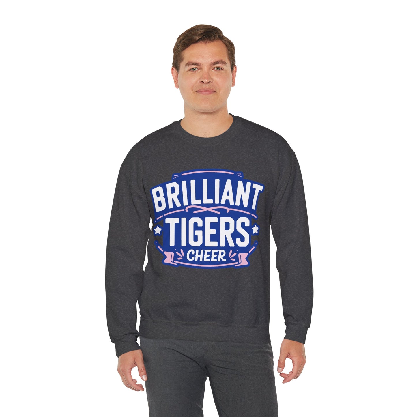 Adult Crewneck Sweatshirt \ Brilliant Tigers Cheer \ BTC2