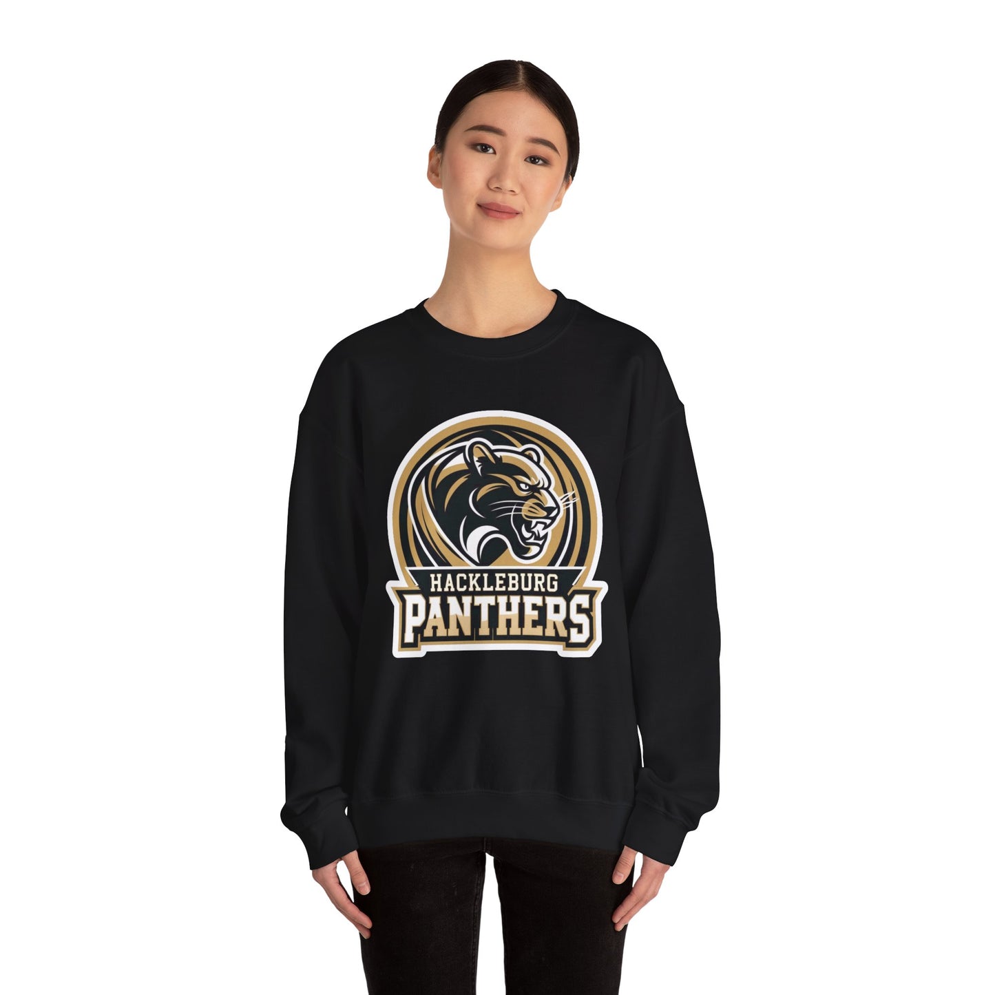 Adult Crewneck Sweatshirt \ Hackleburg Panthers \ HP2
