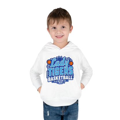 Toddler Hoodie Sweatshirt \ Brilliant Tigers Basketball \ BTBKG1