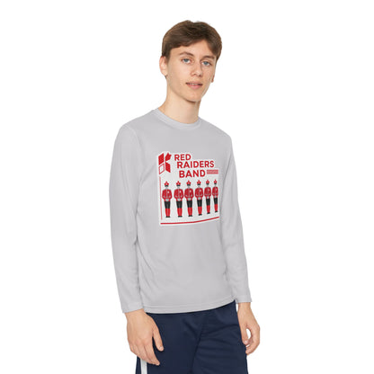 Youth Long Sleeve Tee \ Marion County Red Raiders Band \ MCB1