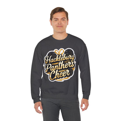 Adult Crewneck Sweatshirt \ Hackleburg Panthers Cheer \ HPC2