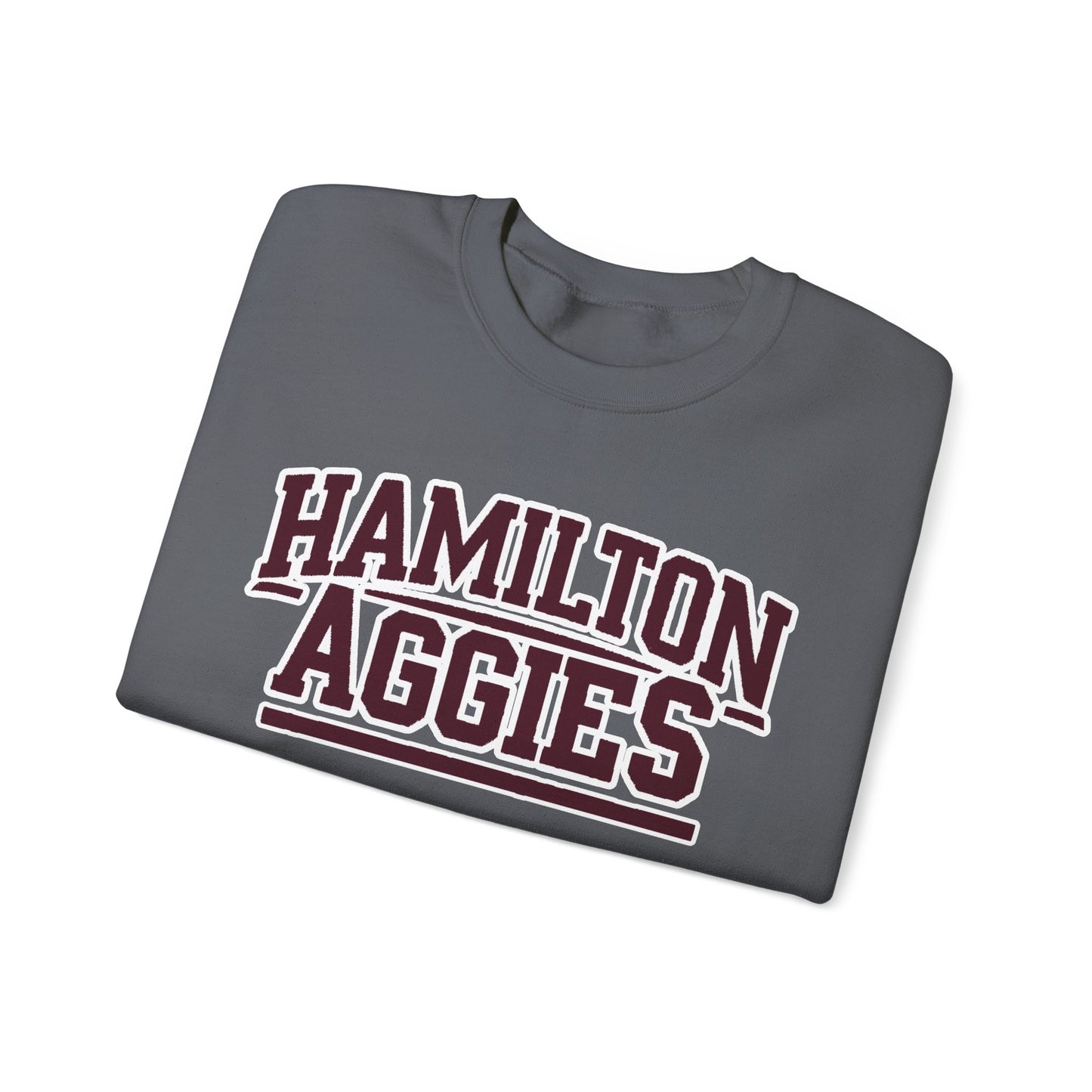 Adult Crewneck Sweatshirt \ Hamilton Aggies \ HA2