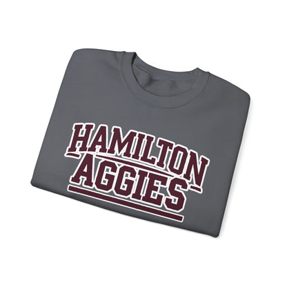 Adult Crewneck Sweatshirt \ Hamilton Aggies \ HA2
