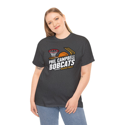 Adult Tee \ Phil Campbell Bobcats Basketball \ PCBBK1