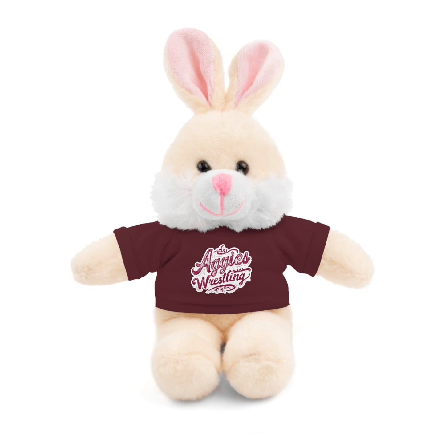 Stuffed Animal with Tee \ Hamilton Aggies Wrestling \ HAWG2