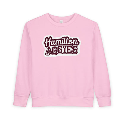 Toddler Crewneck Sweatshirt \ Hamilton Aggies \ HAG2