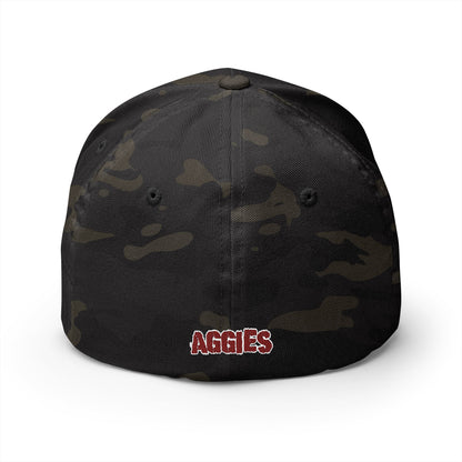 Closed-Back Structured Cap \ Hamilton Aggies \ HACBCD1